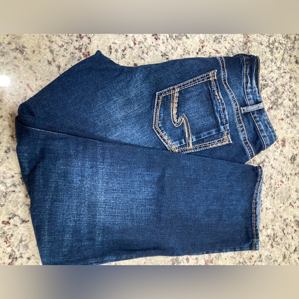 Silver Jeans Boyfriend sz 12